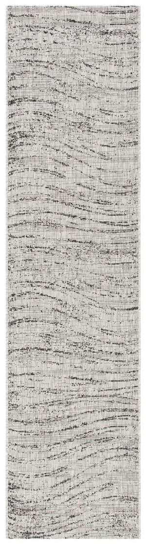 Safavieh Courtyard Contemporary Area Rug - Plush Comfort And Elegant Design For Versatile Indoor/Outdoor Use Ivory ,Grey 88% Polypropylene,12% Polyester Cy8384-37612-7r