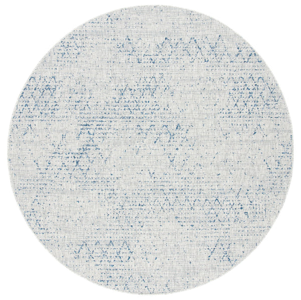 Safavieh Courtyard Elegant Area Rug - Modern Abstract Design, Durable Indoor/Outdoor, Oeko-tex Certified Quality Grey ,Navy 88% Polypropylene,12% Polyester Cy8385-36812-5