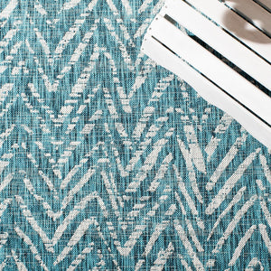 Safavieh Courtyard Power Loomed Indoor/Outdoor Area Rug In Grey And Black – Modern Chevron Design Elegance Grey ,Black 88% Polypropylene,12% Polyester Cy8387-37612-29