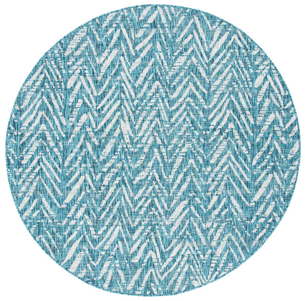 Safavieh Courtyard Power Loomed Indoor/Outdoor Area Rug In Grey And Black – Modern Chevron Design Elegance Grey ,Black 88% Polypropylene,12% Polyester Cy8387-37612-29