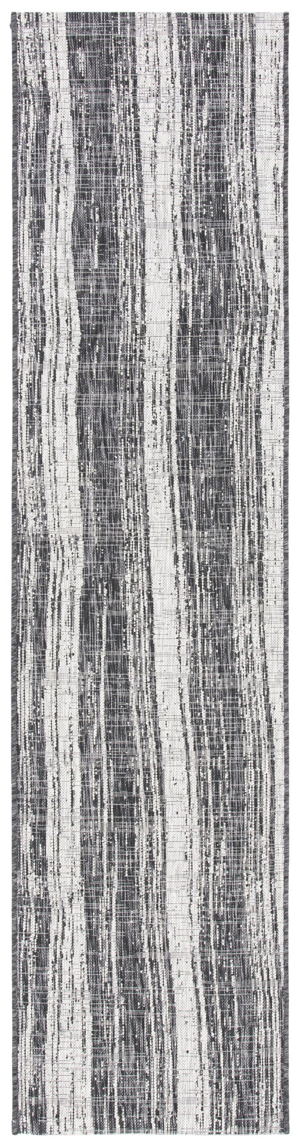 Safavieh Courtyard Contemporary Area Rug - Modern Abstract Design For Indoor & Outdoor Elegance And Comfort Black ,Grey 88% Polypropylene,12% Polyester Cy8393-37621-8
