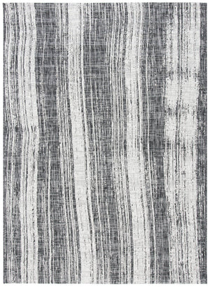 Safavieh Courtyard Contemporary Area Rug - Modern Abstract Design For Indoor & Outdoor Elegance And Comfort Black ,Grey 88% Polypropylene,12% Polyester Cy8393-37621-8