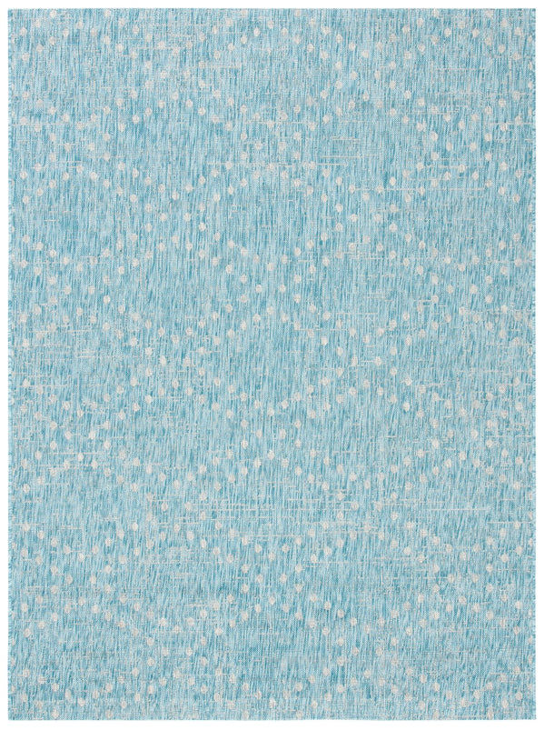 Safavieh Courtyard Elegant Aqua And Grey Area Rug – Stylish, Durable, And Perfect For Any Living Space Aqua ,Grey 88% Polypropylene,12% Polyester Cy8394-37121-9