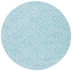 Safavieh Courtyard Elegant Aqua And Grey Area Rug – Stylish, Durable, And Perfect For Any Living Space Aqua ,Grey 88% Polypropylene,12% Polyester Cy8394-37121-9