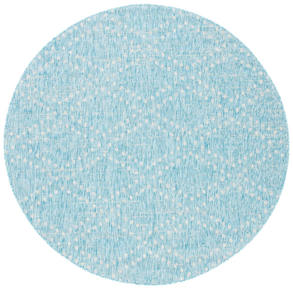 Safavieh Courtyard Elegant Aqua And Grey Area Rug – Stylish, Durable, And Perfect For Any Living Space Aqua ,Grey 88% Polypropylene,12% Polyester Cy8394-37121-9