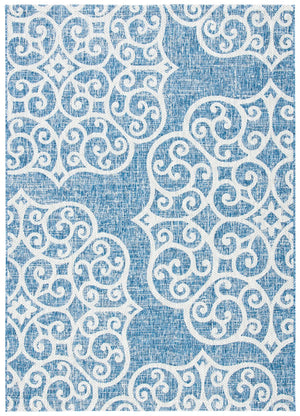 Safavieh Courtyard Elegant Navy And Grey Area Rug - Luxurious Design For Indoor And Outdoor Spaces Navy ,Grey 88% Polypropylene,12% Polyester Cy8396-36821-5