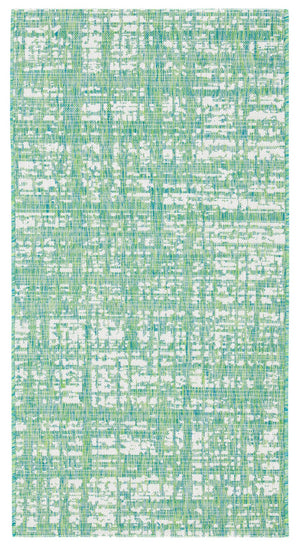 Safavieh Courtyard Elegant 9' X 12' Indoor/Outdoor Area Rug With Abstract Design In Pink And Ivory Tones Orange ,Ivory 85.4% Polypropylene,10.4% Polyester,4.2% Latex Cy8451-52821-810