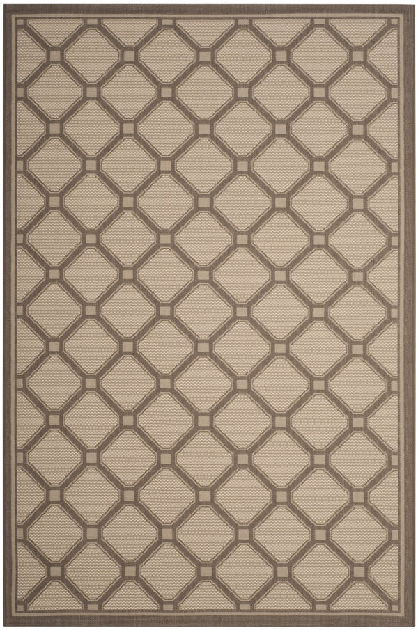 Safavieh Courtyard Exquisite Indoor/Outdoor Area Rug With Geometric Design For Timeless Elegance And Durability Dark Grey ,Light Grey 88% Polypropylene,12% Polyester Cy8471-07812-810