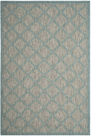 Safavieh Courtyard Exquisite Indoor/Outdoor Area Rug With Geometric Design For Timeless Elegance And Durability Dark Grey ,Light Grey 88% Polypropylene,12% Polyester Cy8471-07812-810