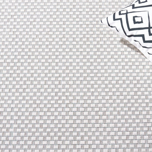 Safavieh Courtyard Elegant Power-loomed Rug For Indoor/Outdoor Spaces - Durable, Stylish, Oeko-tex Certified Ivory ,Black 88% Polypropylene,12% Polyester Cy8475-53712-9sq