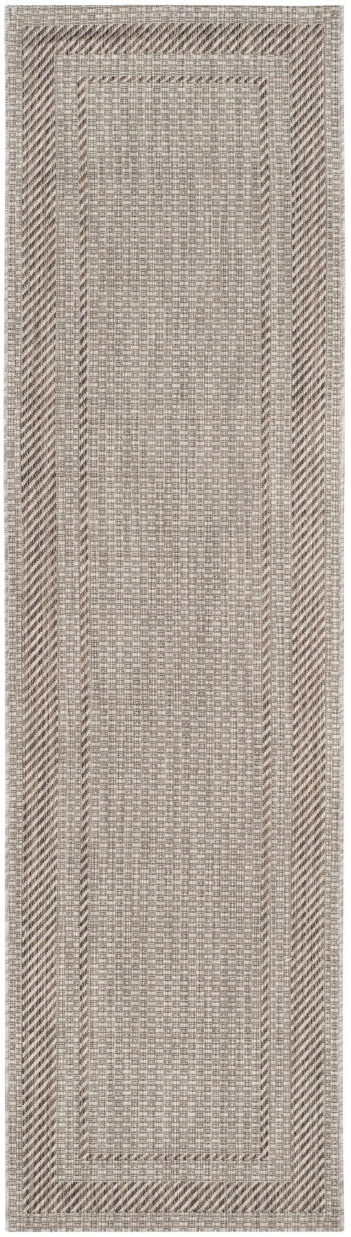 Safavieh Courtyard Elegant Beige/Brown Indoor/Outdoor Rug - Timeless Style For Hallways & Entryways Beige ,Black 88% Polypropylene,12% Polyester Cy8477-36612-28
