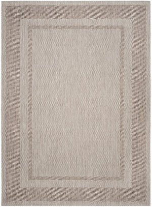 Safavieh Courtyard Elegant Beige/Brown Indoor/Outdoor Rug - Timeless Style For Hallways & Entryways Beige ,Black 88% Polypropylene,12% Polyester Cy8477-36612-28