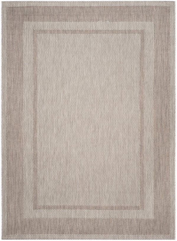 Safavieh Courtyard Elegant Beige/Brown Indoor/Outdoor Rug - Timeless Style For Hallways & Entryways Beige ,Black 88% Polypropylene,12% Polyester Cy8477-36612-28