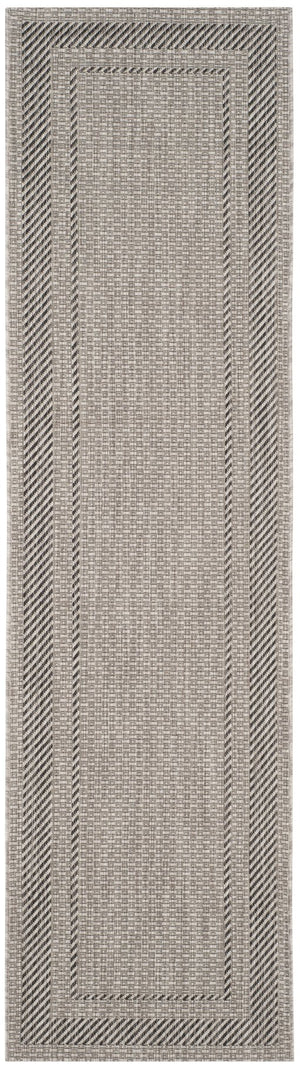 Safavieh Courtyard Elegant Beige/Brown Indoor/Outdoor Rug - Timeless Style For Hallways & Entryways Beige ,Black 88% Polypropylene,12% Polyester Cy8477-36612-28