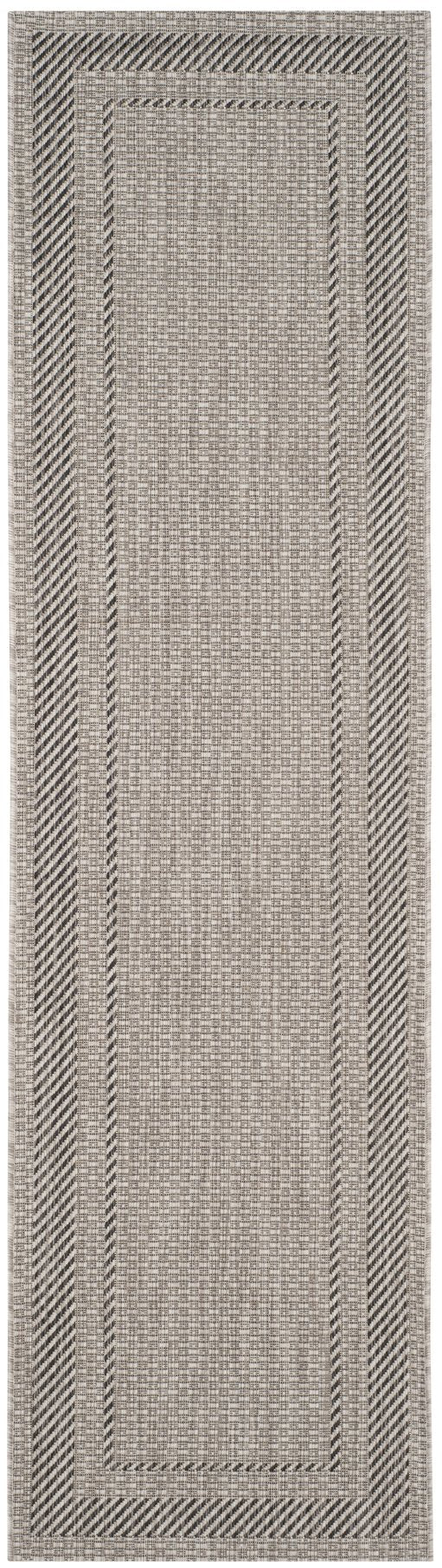 Safavieh Courtyard Elegant Beige/Brown Indoor/Outdoor Rug - Timeless Style For Hallways & Entryways Beige ,Black 88% Polypropylene,12% Polyester Cy8477-36612-28