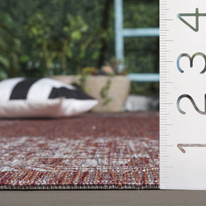 Safavieh Courtyard Stylish Area Rug For Indoor & Outdoor Use - Durable, Oeko-tex Certified Elegance Black ,Natural 88% Polypropylene,12% Polyester Cy8482-37321-6