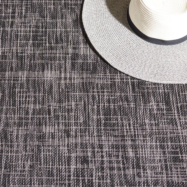 Safavieh Courtyard Indoor/Outdoor Area Rug - Elegant Black And Beige Design For Timeless Home Style And Comfort Grey ,Navy 88% Polypropylene,12% Polyester Cy8484-368-8