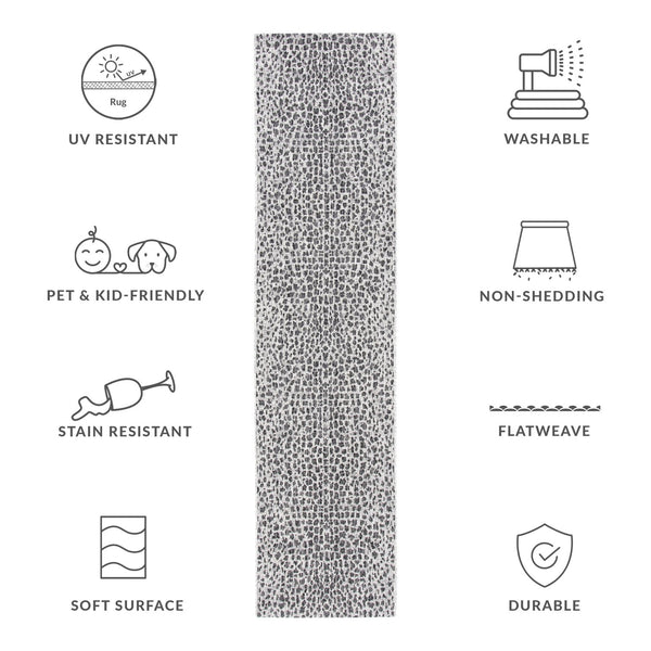 Safavieh Courtyard Elegant Coastal Area Rug - Sophisticated Ivory And Navy Design For Modern Home Decor Ivory ,Navy 88% Polypropylene,12% Polyester Cy8505-53412-6rr