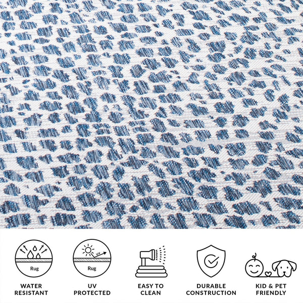 Safavieh Courtyard Elegant Navy And Grey Area Rug – Timeless Design For Modern Homes And Outdoor Spaces Ivory ,Sage Green 88% Polypropylene,12% Polyester Cy8505-52712-7r