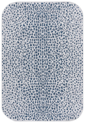 Safavieh Courtyard Area Rug - Elegant Coastal Design In Ivory And Navy Perfect For Modern Home Decor Spaces Ivory ,Navy 88% Polypropylene,12% Polyester Cy8505-53412-5rr