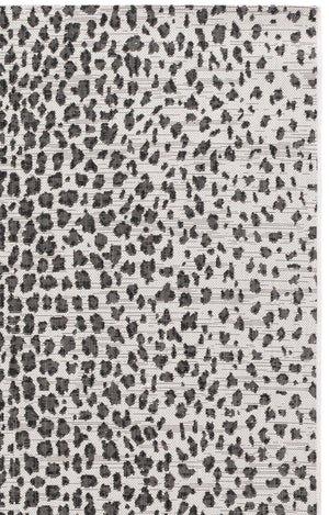 Safavieh Courtyard Ivory And Black Low-Profile Area Rug — Modern Minimalist Accent, Durable Power-Loomed Turkish Design 2'-7" x 5'-0" CY8505-53712-3