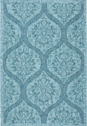 Safavieh Courtyard Exquisite Indoor/Outdoor Area Rug – Elegant Geometric Design For Stylish Living Spaces Navy ,Grey 88% Polypropylene,12% Polyester Cy8511-36821-5