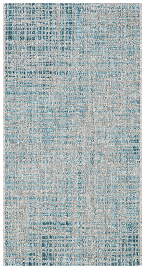 Safavieh Courtyard Elegant Power-loomed Area Rug For Indoor & Outdoor Spaces - Durable, Stylish, Eco-friendly Grey ,Blue 88% Polypropylene,12% Polyester Cy8513-37212-5