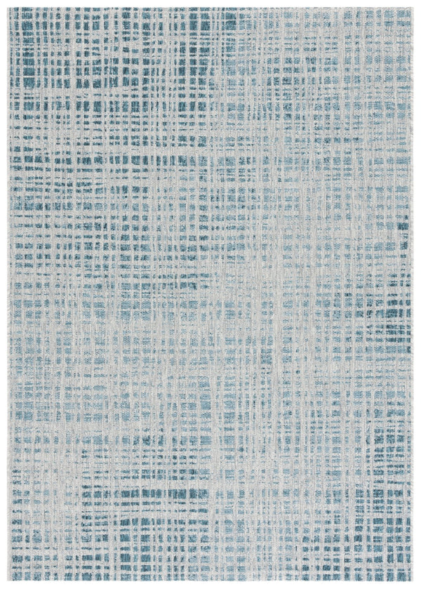 Safavieh Courtyard Elegant Power-loomed Area Rug For Indoor & Outdoor Spaces - Durable, Stylish, Eco-friendly Grey ,Blue 88% Polypropylene,12% Polyester Cy8513-37212-5