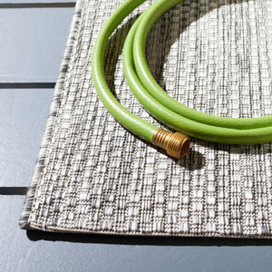 Safavieh Courtyard Exquisite Indoor/Outdoor Area Rug - Durable, Luxurious Texture, Oeko-tex Certified Design Ivory ,Beige Grey 88% Polypropylene,12% Polyester Cy8518-59122-28