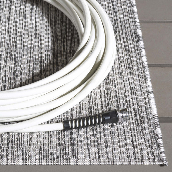 Safavieh Courtyard Exquisite Indoor/Outdoor Area Rug - Durable, Luxurious Texture, Oeko-tex Certified Design Ivory ,Beige Grey 88% Polypropylene,12% Polyester Cy8518-59122-28