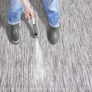 Safavieh Courtyard Exquisite Indoor/Outdoor Area Rug - Durable, Luxurious Texture, Oeko-tex Certified Design Ivory ,Beige Grey 88% Polypropylene,12% Polyester Cy8518-59122-28