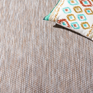 Safavieh Courtyard Exquisite Indoor/Outdoor Area Rug - Durable, Luxurious Texture, Oeko-tex Certified Design Ivory ,Beige Grey 88% Polypropylene,12% Polyester Cy8518-59122-28