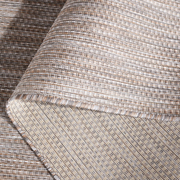 Safavieh Courtyard Exquisite Indoor/Outdoor Area Rug - Durable, Luxurious Texture, Oeko-tex Certified Design Ivory ,Beige Grey 88% Polypropylene,12% Polyester Cy8518-59122-28