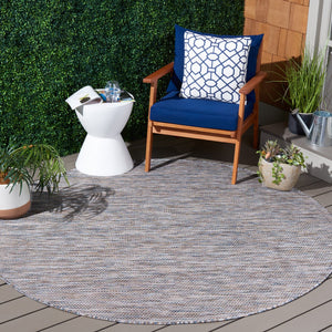 Safavieh Courtyard Exquisite Indoor/Outdoor Area Rug - Durable, Luxurious Texture, Oeko-tex Certified Design Ivory ,Beige Grey 88% Polypropylene,12% Polyester Cy8518-59122-28
