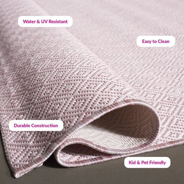 Safavieh Cy Elegant Beige Runner Rug - Timeless Design For Hallways And Entries, Durable & Eco-friendly Choice Soft Pink , 88% Polypropylene,12% Polyester Cy8520-56222-3