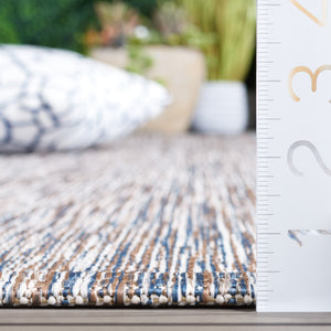 Safavieh Cy Elegant Beige Runner Rug - Timeless Design For Hallways And Entries, Durable & Eco-friendly Choice Light Grey ,Dark Grey 88% Polypropylene,12% Polyester Cy8520-59022-5