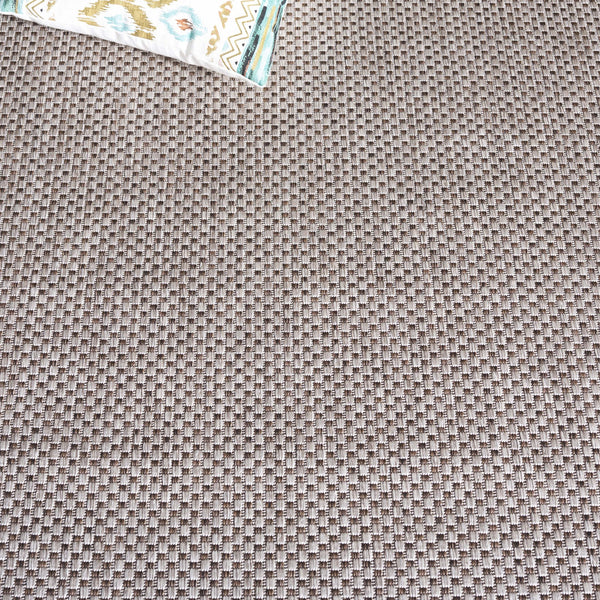 Safavieh Courtyard Elegant Ivory Pink Area Rug - Soft Polypropylene, Stylish Design For Modern Spaces Black ,Beige 88% Polypropylene,12% Polyester Cy8521-36621-216