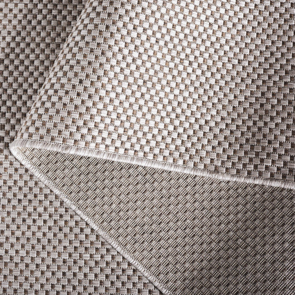 Safavieh Courtyard Elegant Ivory Pink Area Rug - Soft Polypropylene, Stylish Design For Modern Spaces Black ,Beige 88% Polypropylene,12% Polyester Cy8521-36621-216