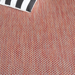 Safavieh Courtyard Elegant Ivory Pink Area Rug - Soft Polypropylene, Stylish Design For Modern Spaces Grey ,Navy 88% Polypropylene,12% Polyester Cy8521-36812-210