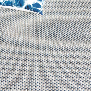 Safavieh Courtyard Elegant Ivory Pink Area Rug - Soft Polypropylene, Stylish Design For Modern Spaces Grey ,Navy 88% Polypropylene,12% Polyester Cy8521-36812-210