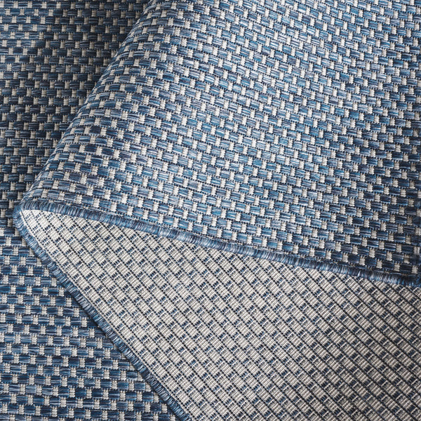 Safavieh Courtyard Elegant Ivory Pink Area Rug - Soft Polypropylene, Stylish Design For Modern Spaces Grey ,Navy 88% Polypropylene,12% Polyester Cy8521-36812-210