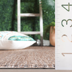 Safavieh Courtyard Elegant Ivory Pink Area Rug - Soft Polypropylene, Stylish Design For Modern Spaces Black ,Beige 88% Polypropylene,12% Polyester Cy8521-36621-216