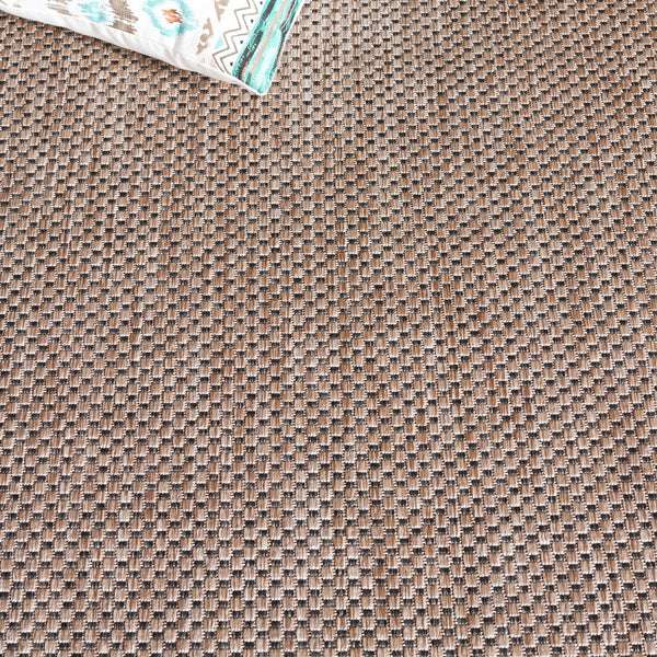 Safavieh Courtyard Elegant Ivory Pink Area Rug - Soft Polypropylene, Stylish Design For Modern Spaces Black ,Beige 88% Polypropylene,12% Polyester Cy8521-36621-216