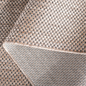 Safavieh Courtyard Elegant Ivory Pink Area Rug - Soft Polypropylene, Stylish Design For Modern Spaces Grey ,Navy 88% Polypropylene,12% Polyester Cy8521-36812-210