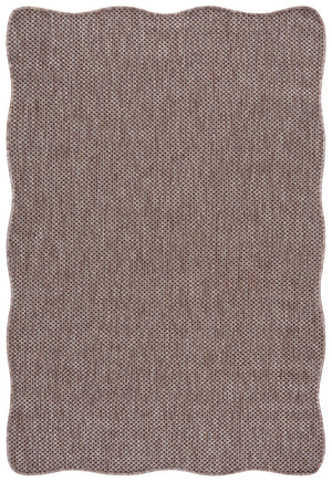 Safavieh Courtyard Coastal Style Area Rug - Elegant Natural And Black Design For Modern Home Décor Natural ,Black 88% Polypropylene,12% Polyester Cy8521-37312-5sc