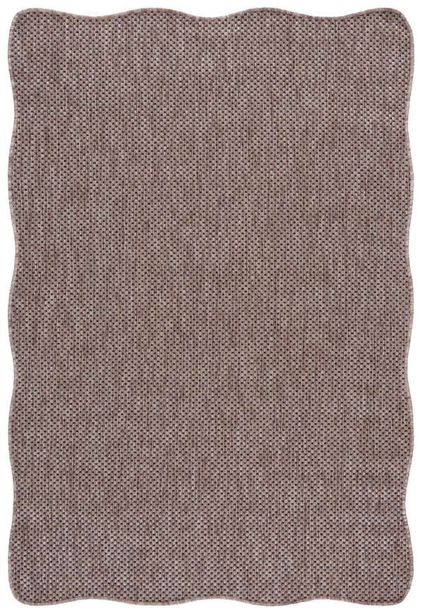 Safavieh Courtyard Coastal Style Area Rug - Elegant Natural And Black Design For Modern Home Décor Natural ,Black 88% Polypropylene,12% Polyester Cy8521-37312-5sc