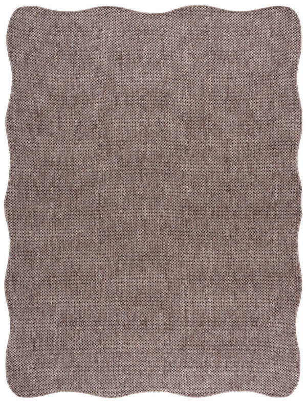 Safavieh Courtyard Coastal Style Area Rug - Elegant Natural And Black Design For Modern Home Décor Natural ,Black 88% Polypropylene,12% Polyester Cy8521-37312-8sc