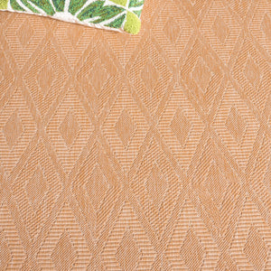 Safavieh Courtyard Elegant Red Abstract Area Rug - Indoor/Outdoor Comfort With Turkish Craftsmanship & Style Aqua ,Aqua 88% Polypropylene,12% Polyester Cy8522-37122-210