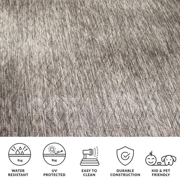 Safavieh Courtyard Elegant Red Abstract Area Rug - Indoor/Outdoor Comfort With Turkish Craftsmanship & Style Turquoise ,Blue 88% Polypropylene,12% Polyester Cy8522-37222-7sq