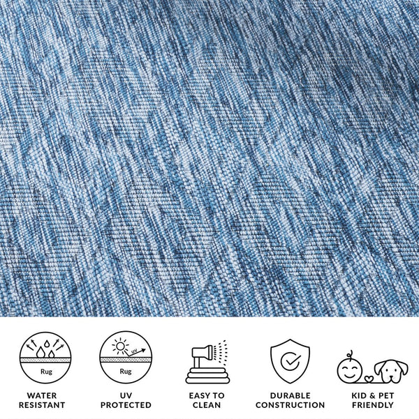 Safavieh Courtyard Elegant Red Abstract Area Rug - Indoor/Outdoor Comfort With Turkish Craftsmanship & Style Turquoise ,Blue 88% Polypropylene,12% Polyester Cy8522-37222-7sq